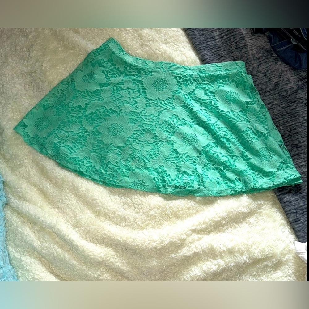 Aeropostale lace skater skirt